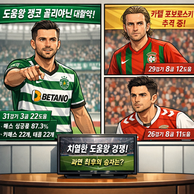 골리야닌, 포르투갈 리그 도움왕 등극포보르스키와 네